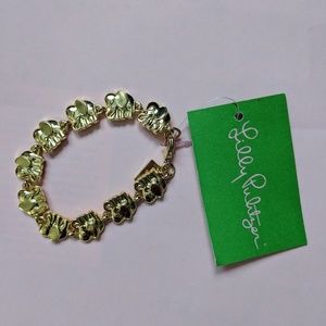 🌟SALE🌟 NWT Gold Lilly Pulitzer elephant bracelet